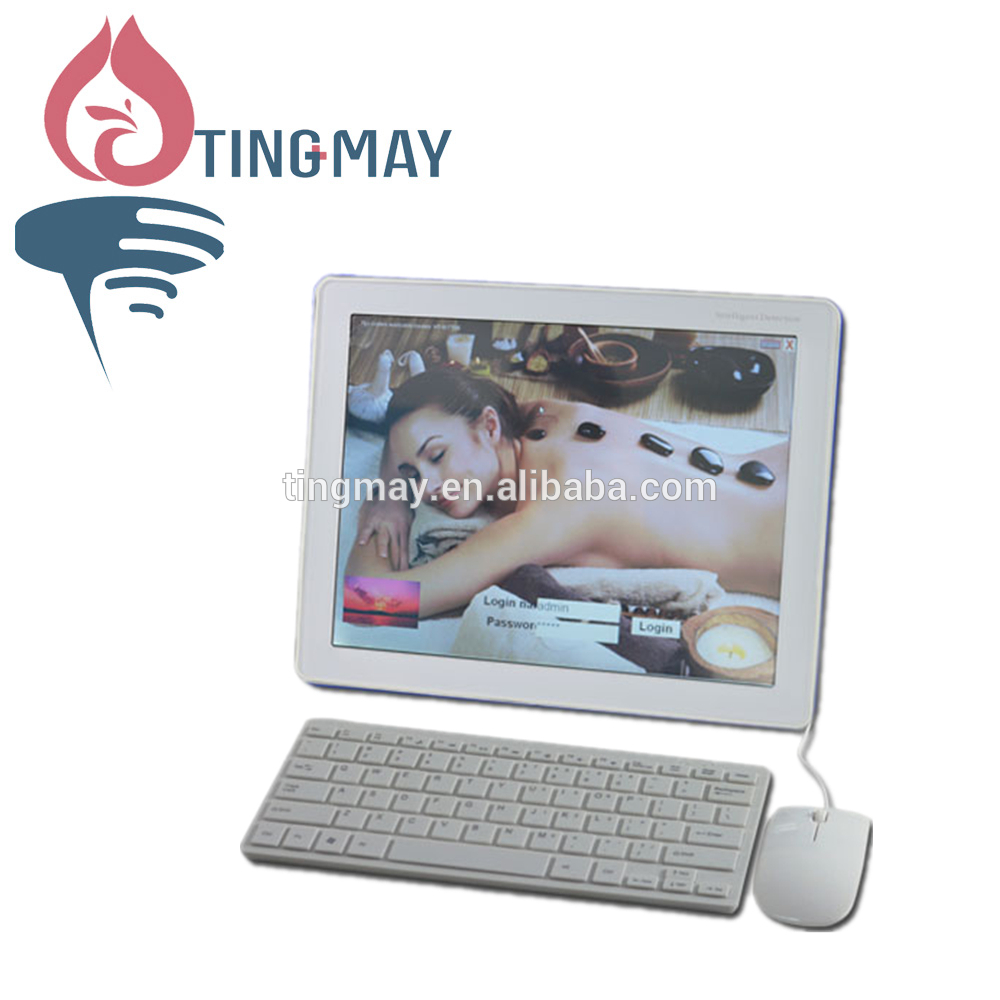 hot sale!! Professional intelligent skin analyzer/portable skin analyzer machine