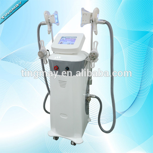 Top sale!!! 4 handles fat freezing fat removal machine / cryolipo slimming machine