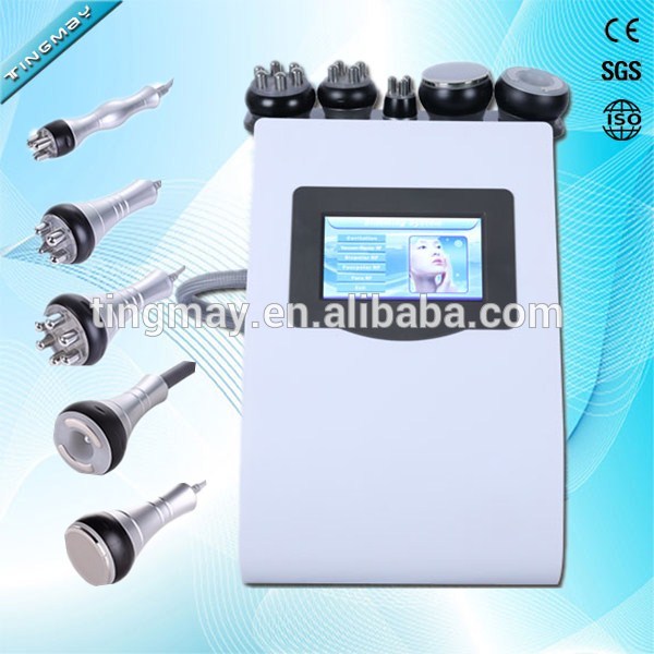 5 in 1 multifunctional cavitation rf machine for fat removal