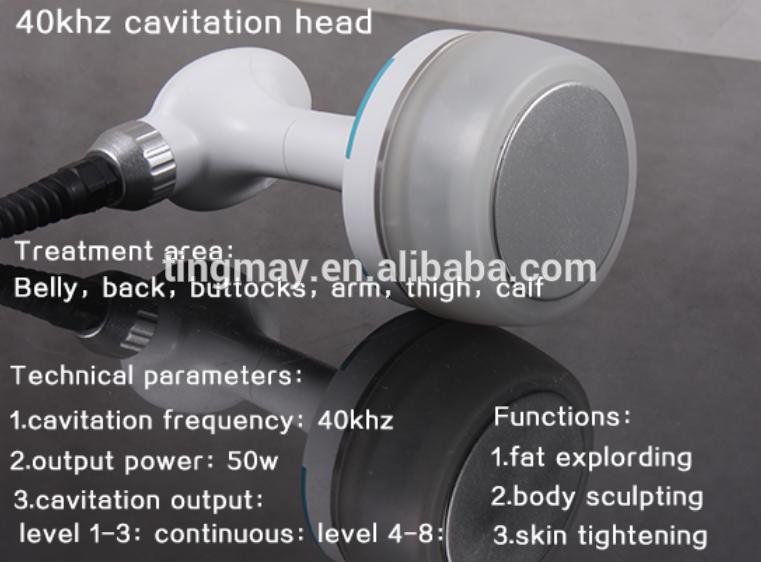 Multifunctional Vacuum Roller Vacuum RF Cavitation Velashape V9 Slimming Machine