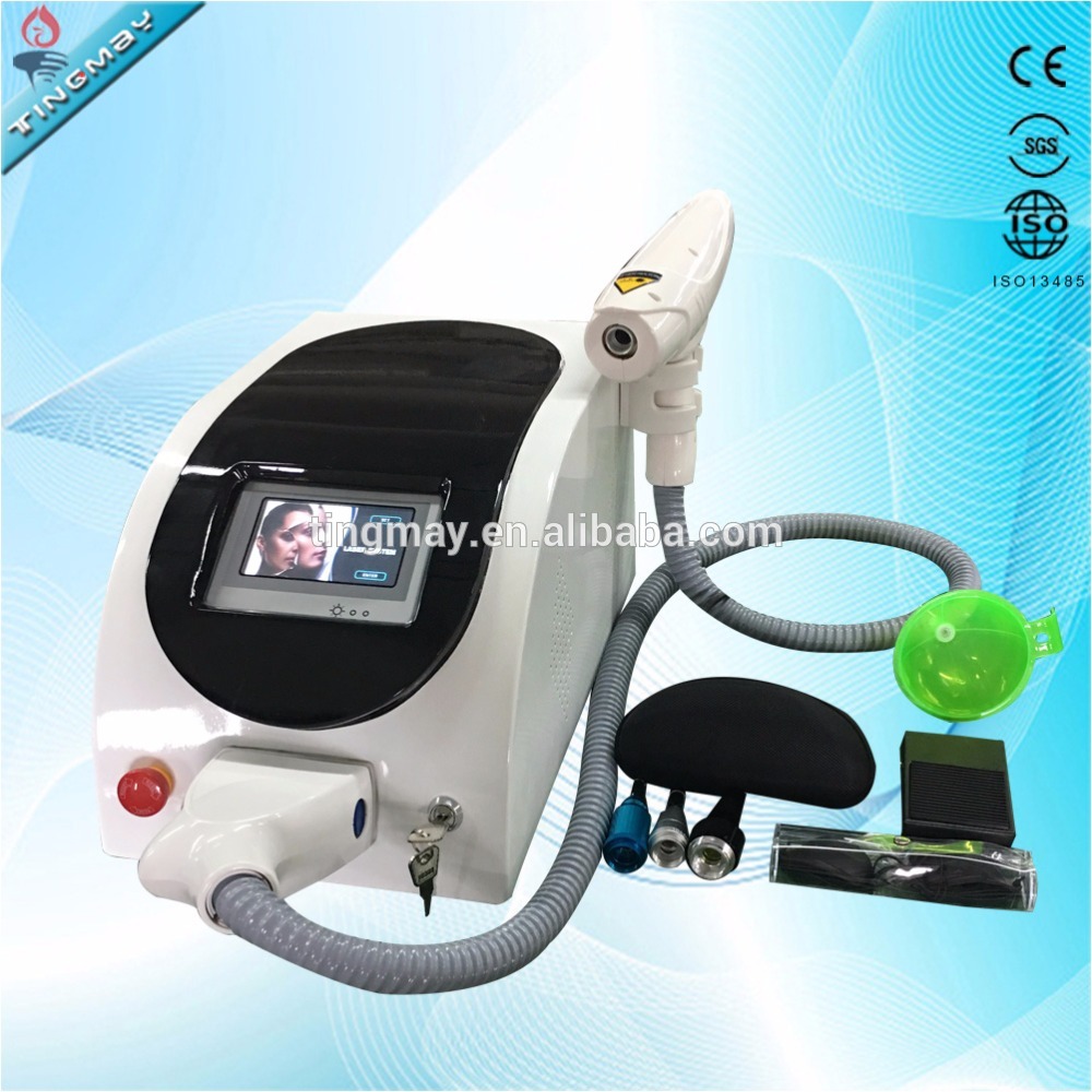 1064nm/532nm tattoo removal yag laser machine (q switch nd yag laser)