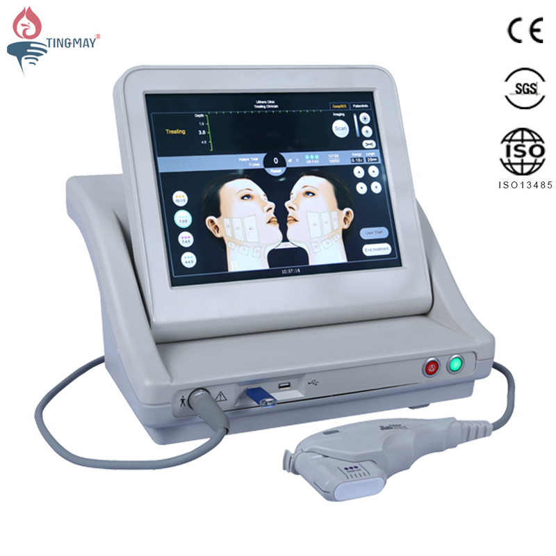 Best selling HIFU hign intensity focused ultrasound beauty machine for wrinkle removal cellulite reduction anti-aging