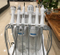 H2O2 hydro dermabrasion facial cleansing machine combine skin scrubber cold hammer oxygen spray Bio RF aqua peel