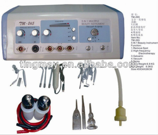 5 in 1 galvanic high frequency multifunction facial care machine