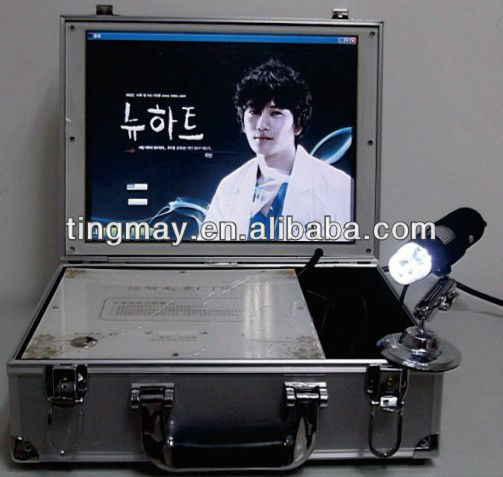 Newest boxy skin and hair analyzer tm-ht101