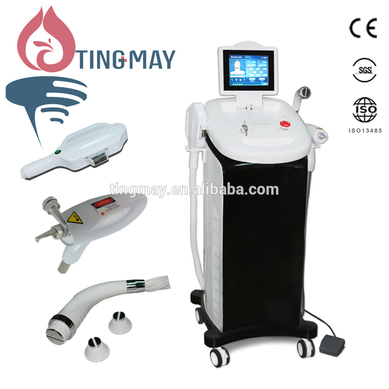 Vertical IPL SHR Machine for hair removal/elight ipl rf nd yag laser /ipl shr multifunction machine