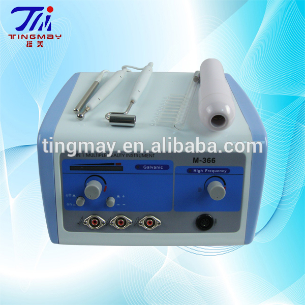 Guangzhou M366 high frequency galvanic facial machine stimulate cell growth