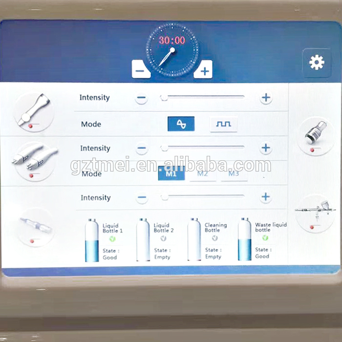 Multifunction Hydra water Dermabrasion RF Bio-lifting Microdermabrasion Hydro Spa Facial Machine Machine