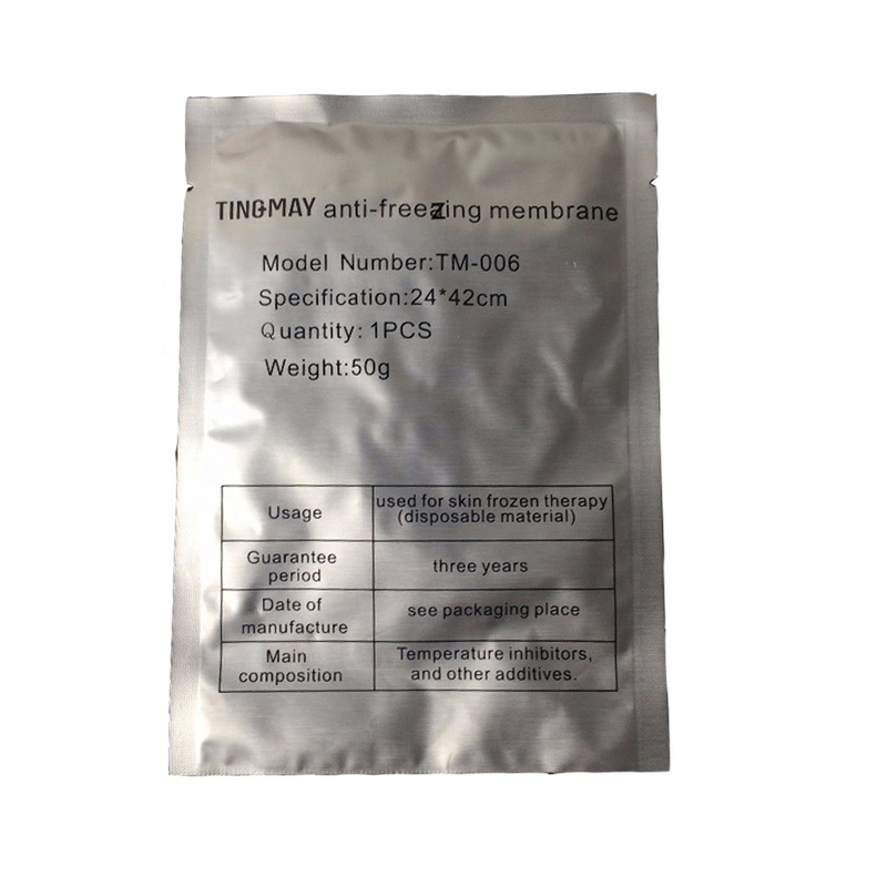 Anti freezing membrane cryolipolysis /cryotherapy protect pads