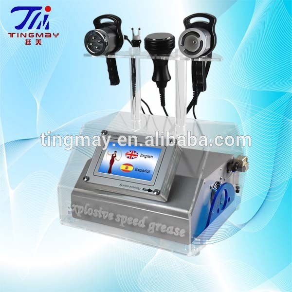 Ultrasonic rf vacuum cavitation machine fat slim