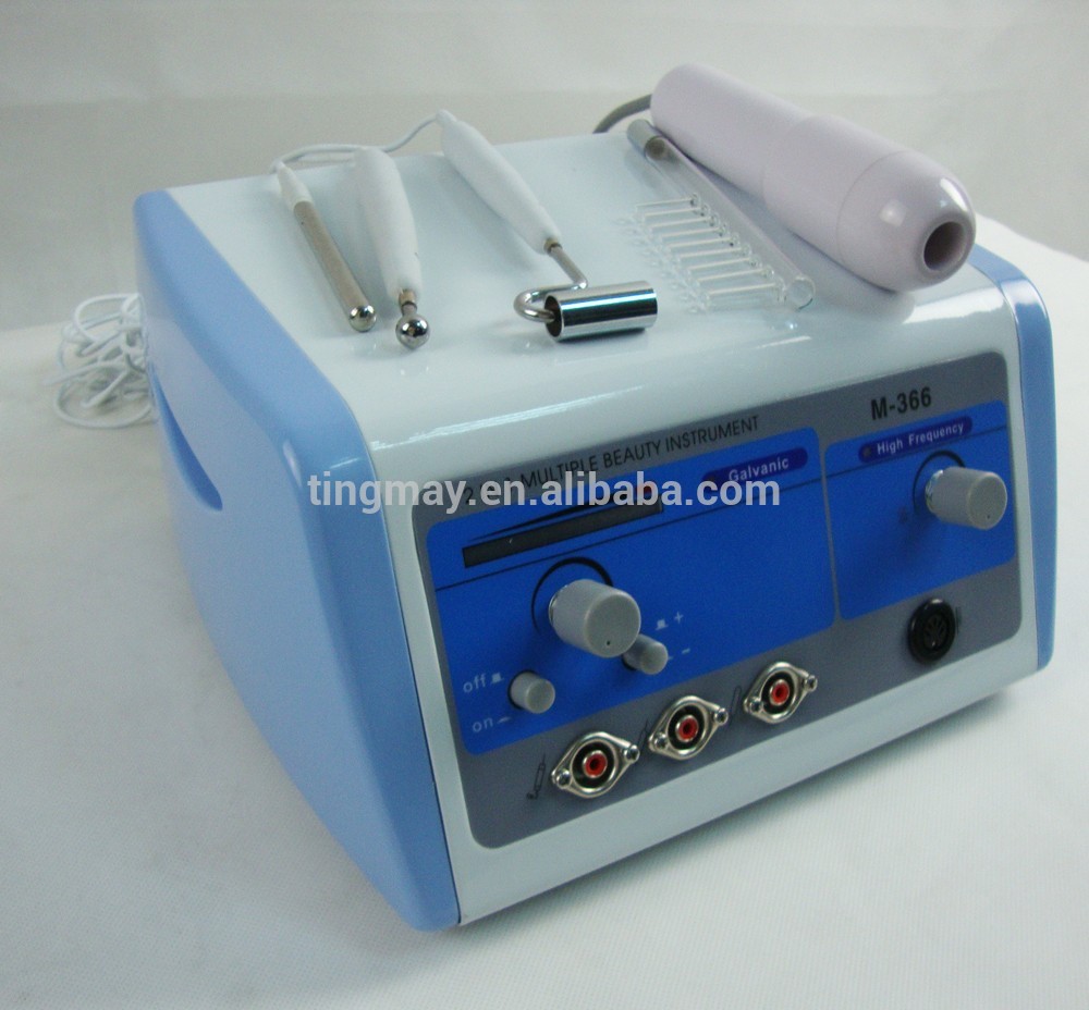 Electric scalp massager/iontophoresis galvanic facial machine