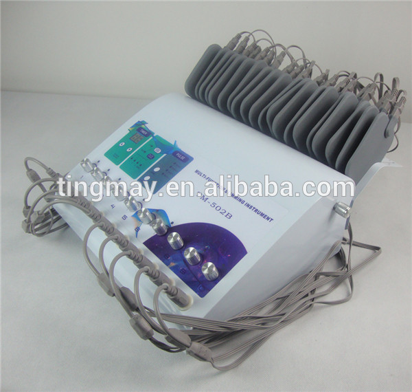 Far infrared heating ems pads electro stimulation slimming machine