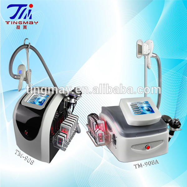 Multifunctional rf cavi fat freezing device / criolipolisis machine / portable cryolipolysis machine
