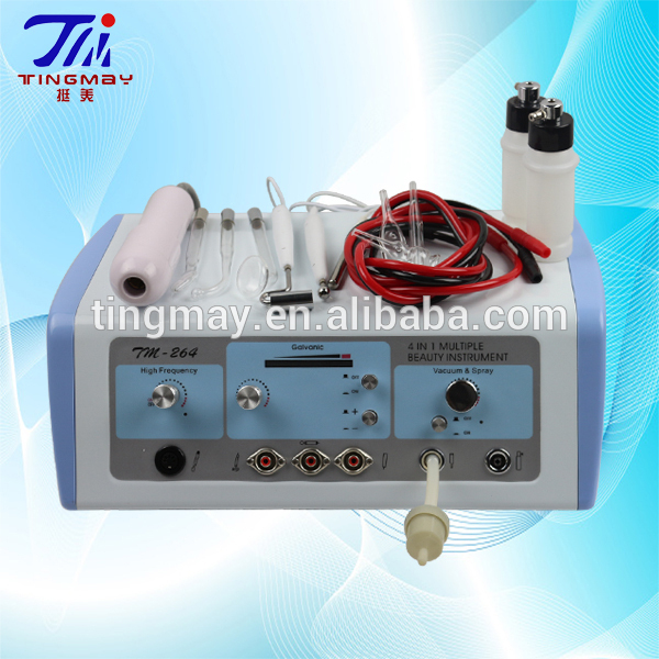 Vacuum/spray/high frequency/galvanic 4 IN 1 skin rejuvenation machine tm-264
