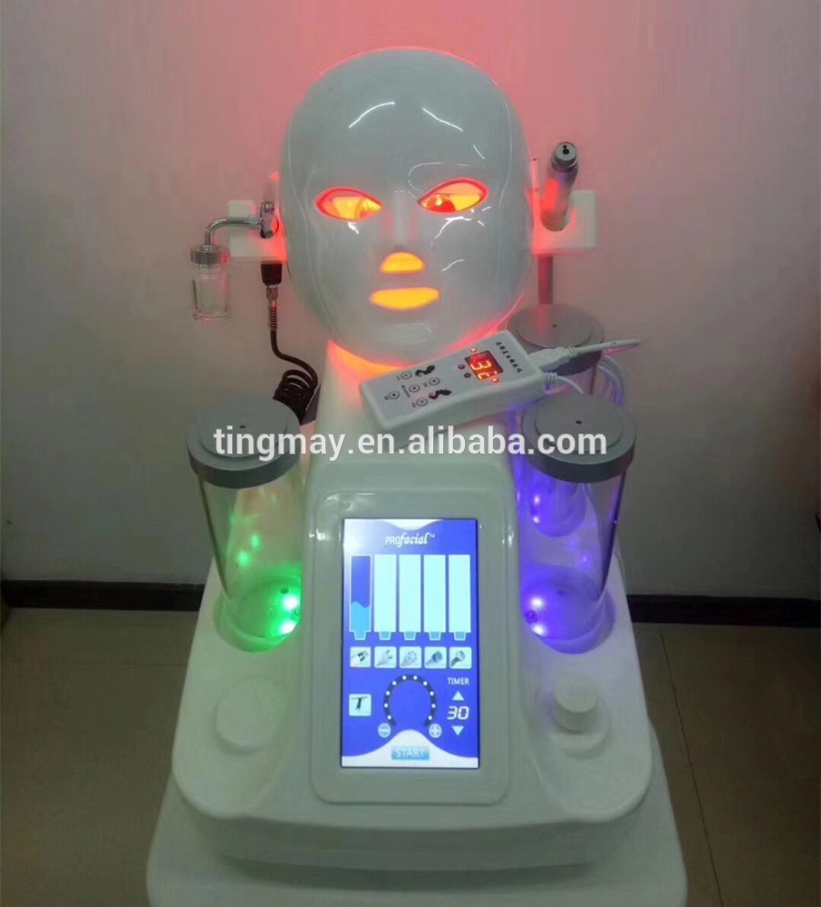 7 in 1 hydro dermabrasion spa oxygen therapy facial beauty machine