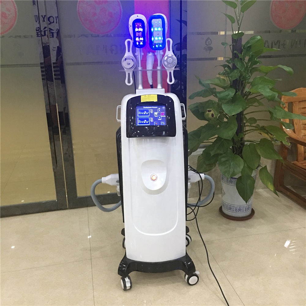 Cryolipolysis machine 2 cryo handle rf cavitation velashape cryolipolysis