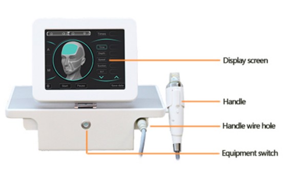 Hot sale portable thermagical microneedle fractional rf machine for skin tightening