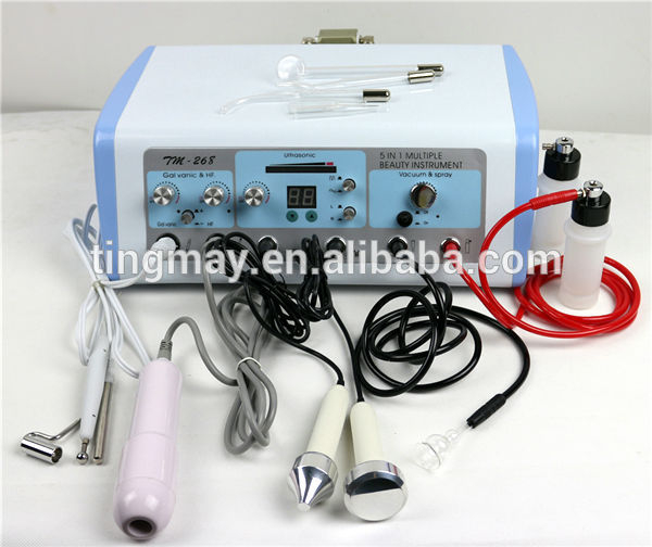 High frequency ultrasonic galvanic facial machine