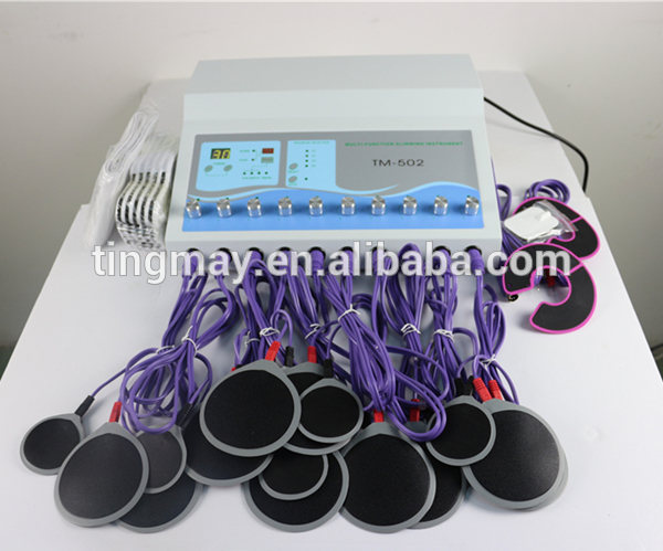 Professional fitness EMS pads Electro stimulation machine electronic muscle stimulator