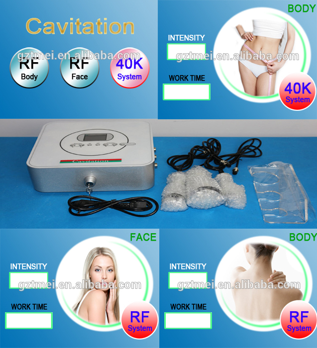 2018 trending products ultrasonic+cavitation+rf slimming machine