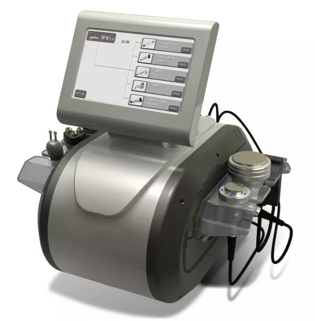 3 polar rf+2 polar rf+40k cavitation 1mhz Ultrasonic+vacuum rf fat removal slimming Machine