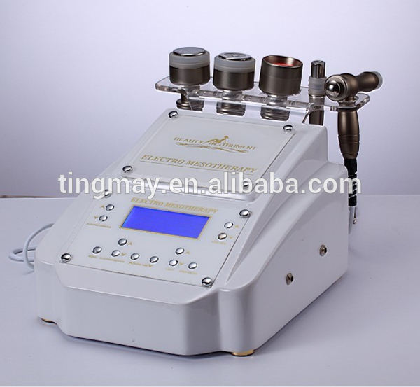 Electroporation facial mesotherapy face shaping device