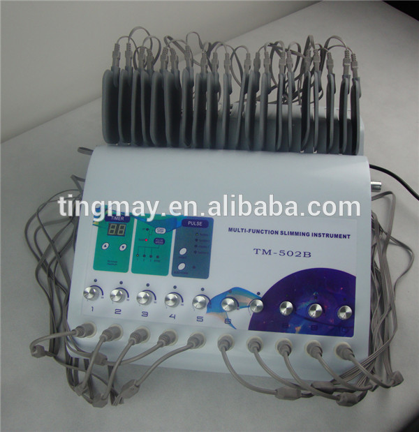 Fat removal electro muscle stimulator electric microcurrent machine