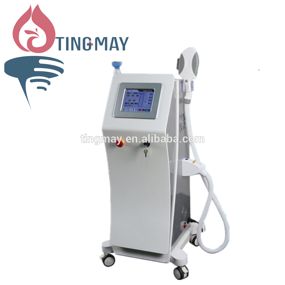 Effective And PainLess SHR IPL Fractional RF Hair Acne Removal Salon Machine