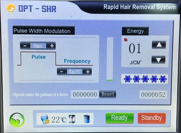 high intensity pulsed light IPL photorejuvenation shr opt fast hair removal equipment