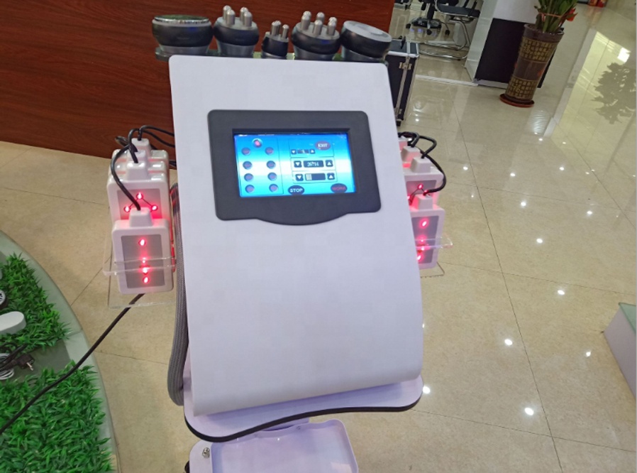 Vacuum cavitation system rf slimming machine with lipolaser for weight loss