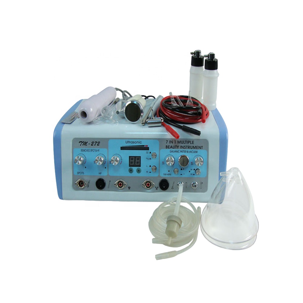 China manufacturer 7 in 1 multifunction high frequency facial machine for skin care price
