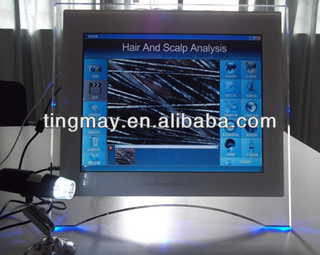 Hair scanner skin and hair analyzer