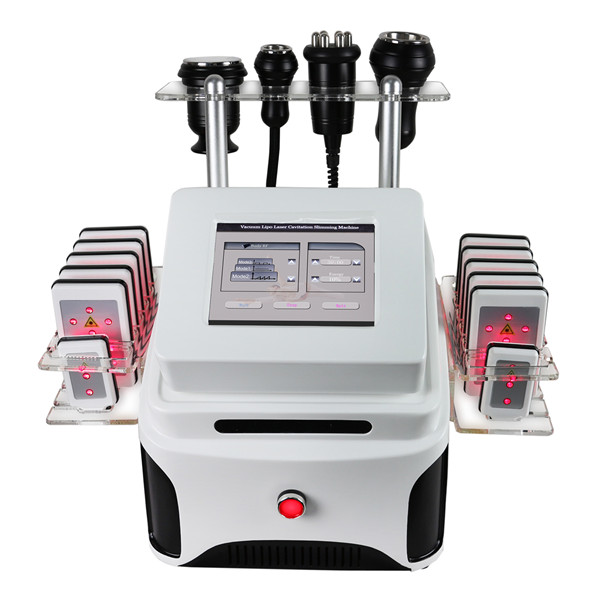 Best selling products 2019 double vacuum diode lipo laser cavitation vacuum radio frequency machine for sale