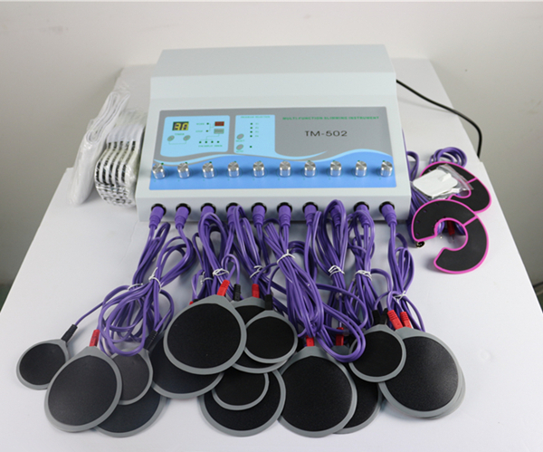 Top sale electro stimulator muscle physiotherapy tens ems body faradic machine tm-502