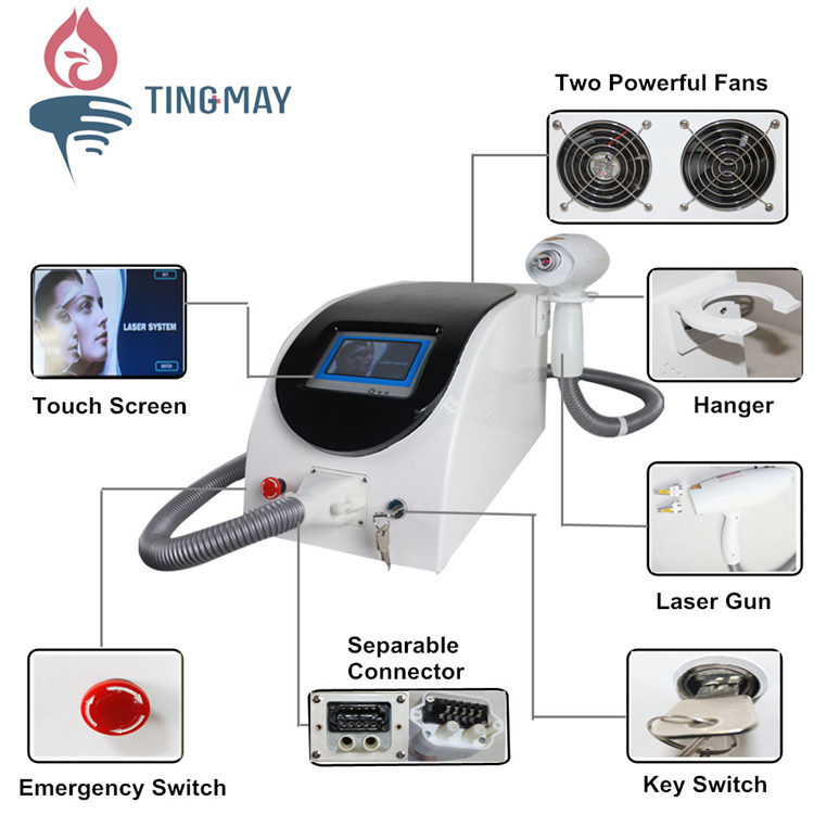 tattoo removal laser q-switch nd yag laser for tattoo removal