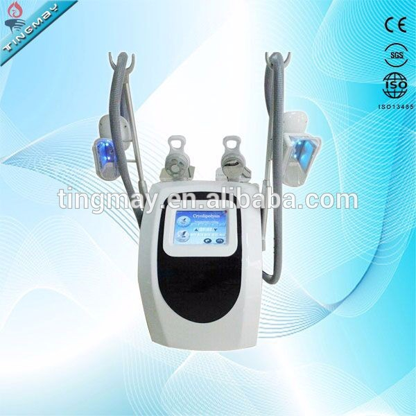 hot sale two handles vaccum cavitation system type cryolipolysis machine for body slimming