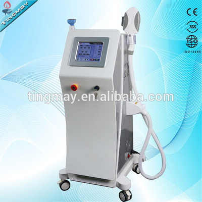 2 in 1 OPT hair removal Fractional RF Multifunction beauty Machine / OPT shr fast hair removal
