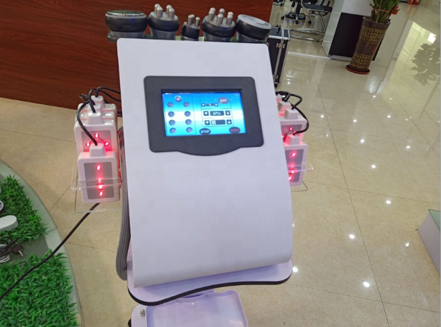 Hot sale 6 in 1 Lipolaser rf cavitation slimming machine