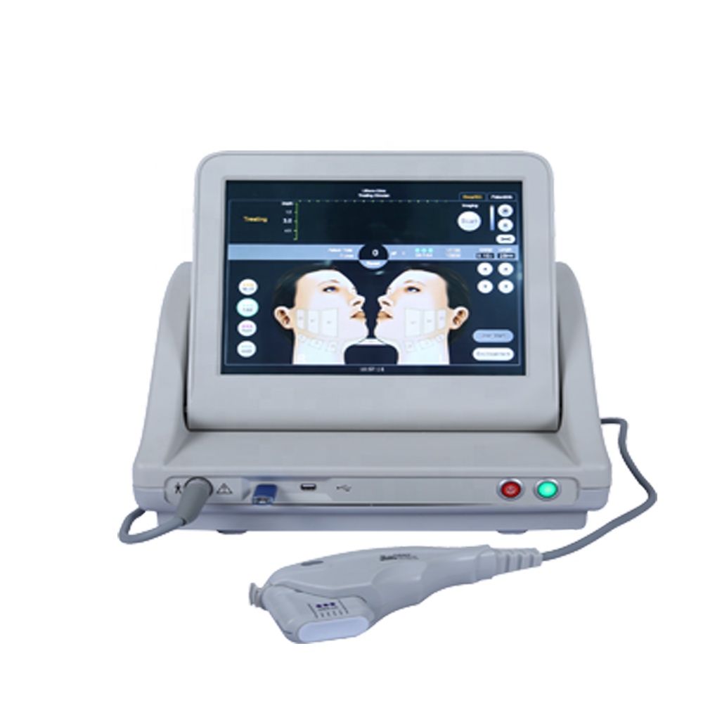 High intensity focused ultrasound smas hifu system 5cartridges for face and body