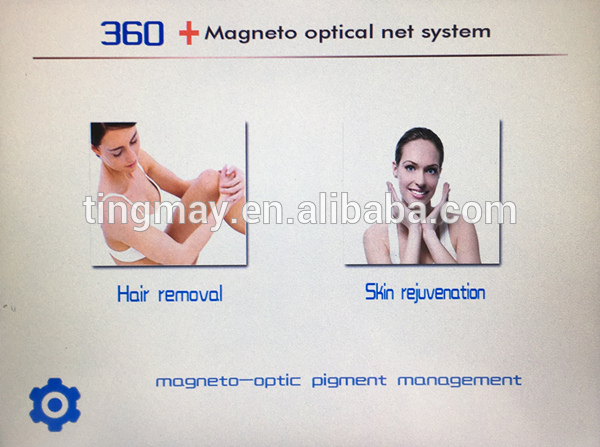 2019 hot products 360 degree magnetic OPT hair removal machine