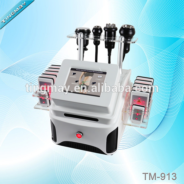Portable tm-913 lipo laser cavitation rf vacuum machine