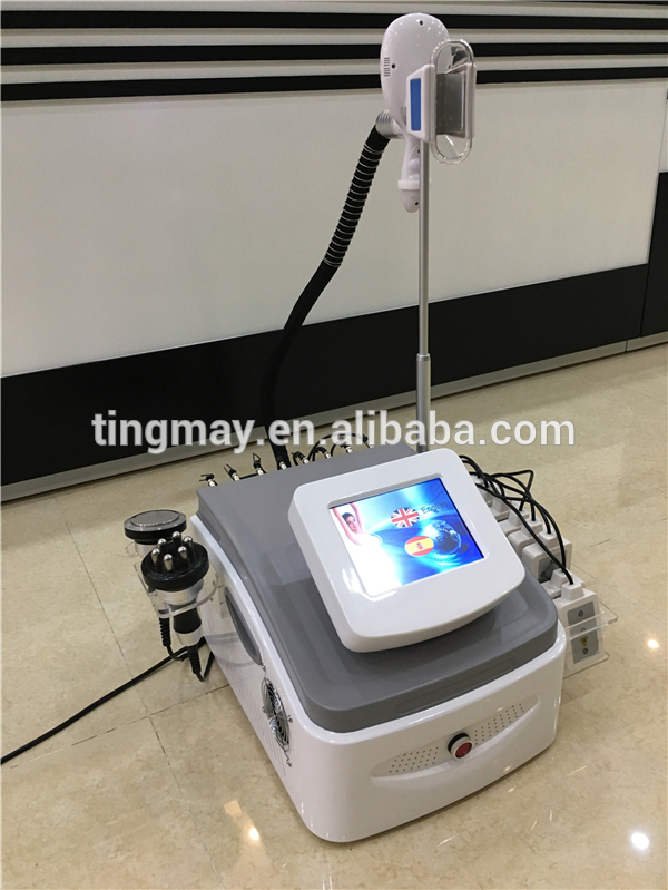 Rf lipo laser vacuum cavitation system fat freezing machine/ cryolipolysis machine