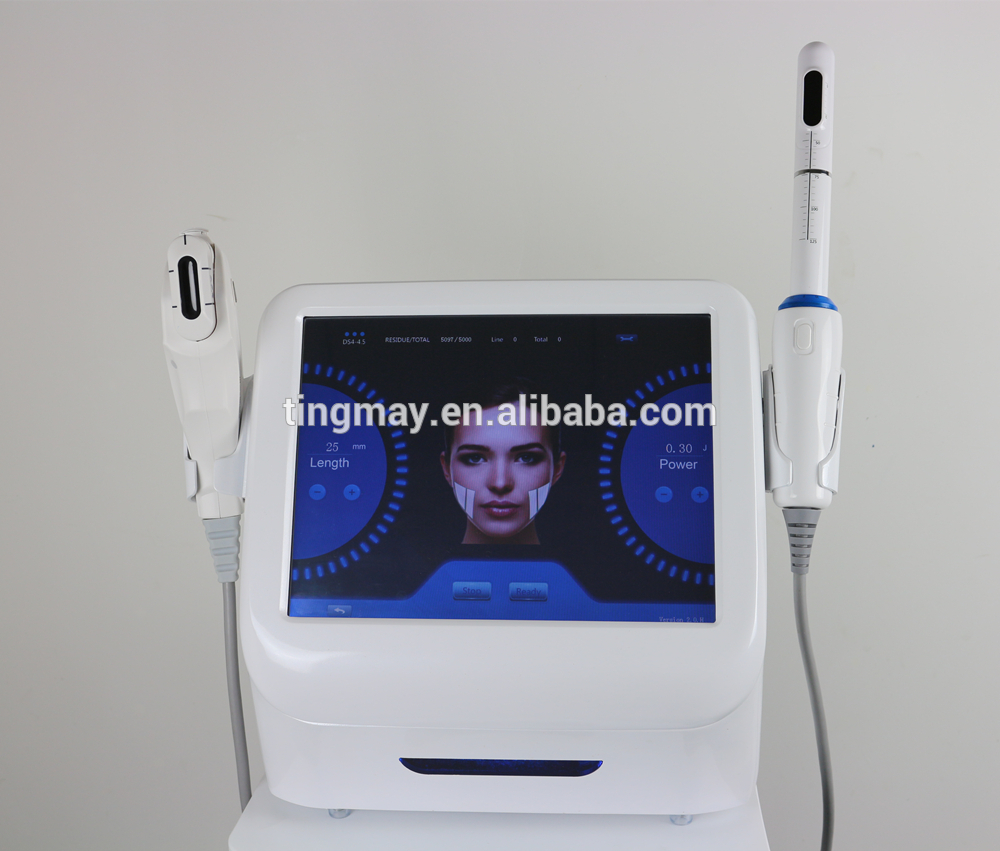 2019 hot selling face lift wrinkle removal vaginal tightening high intensity focused ultrasound machine on sale