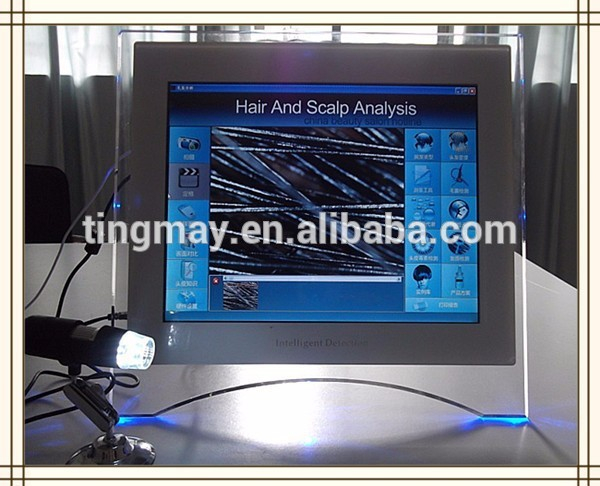2017 Latest touch screen Hair Analyzer hair analysis machine