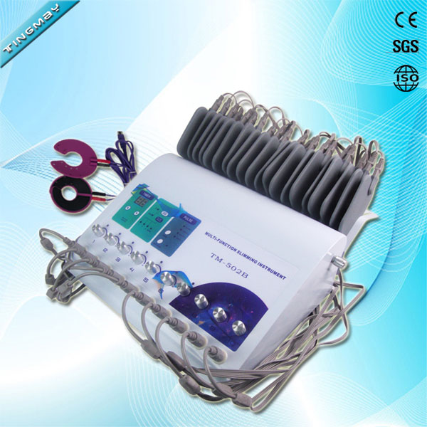 Hot sale 10 channels ems electrical slimming physiotherapy machine tm-502b
