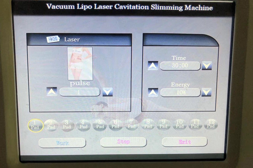 5 in 1Multifunctional lipo laser radio frequency ultrasonic vacuum cavitation body shaping machine
