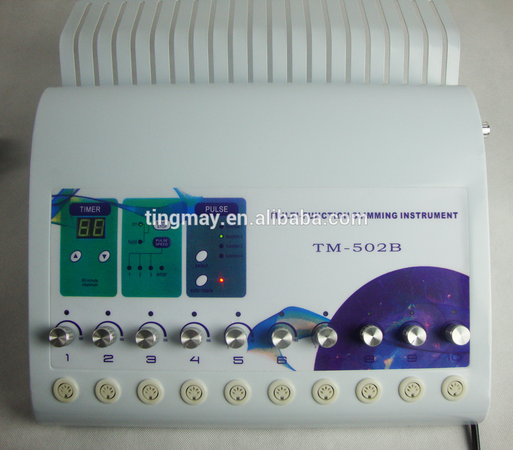 Far infrared machinent tens/ems portable weight loss heating pad TM-502B