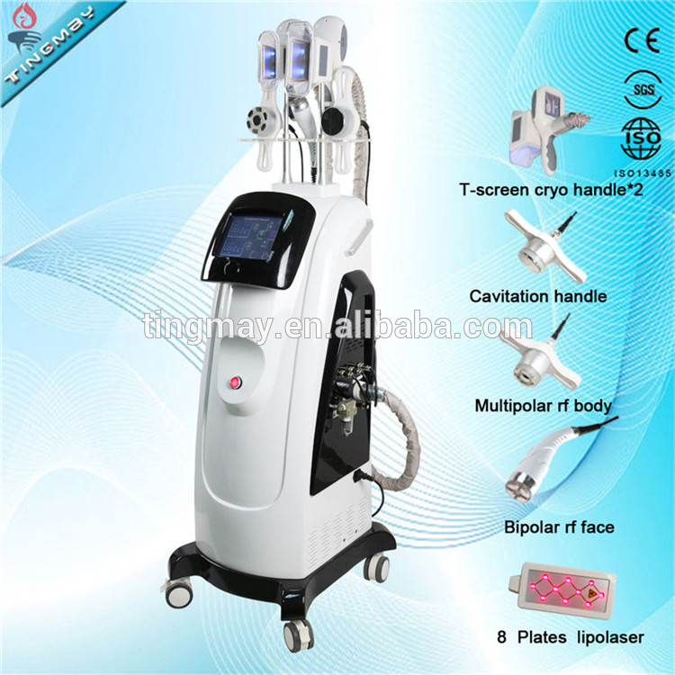Lowest temperature to -10 cooltech beautiful slimming machine / fat freezing cryolipolysis slimming machine