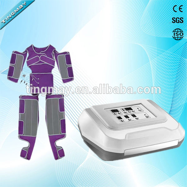 Pressotherapy with far infrared slimming pressotherapy machine pressotherapy detoxing machine