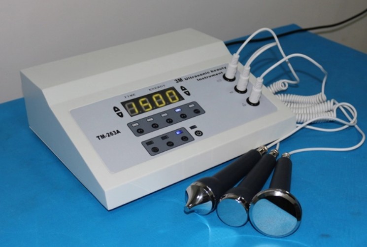 Portable 3mhz ultrasound machine for face and skin rejuvenation